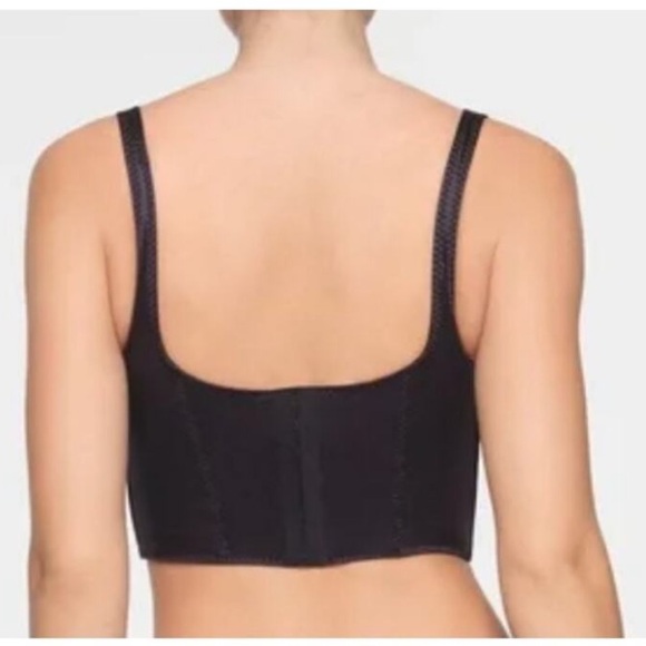 NWOT Skims stretch satin corset bra - Picture 5 of 10